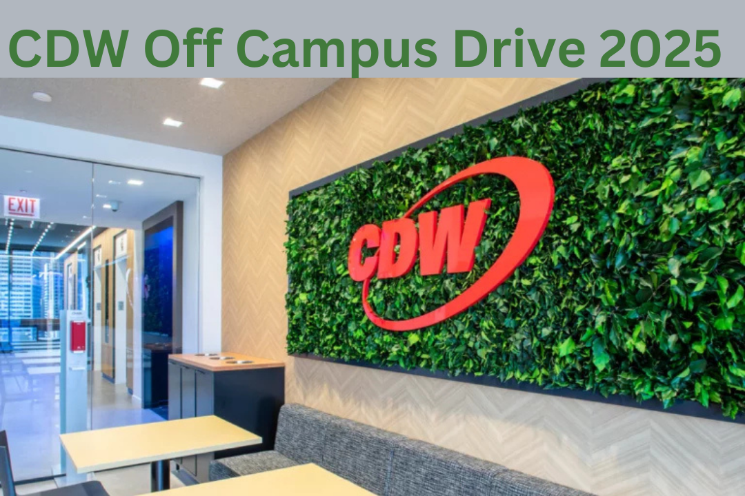 CDW Off Campus Drive 2025 – Junior Consultant