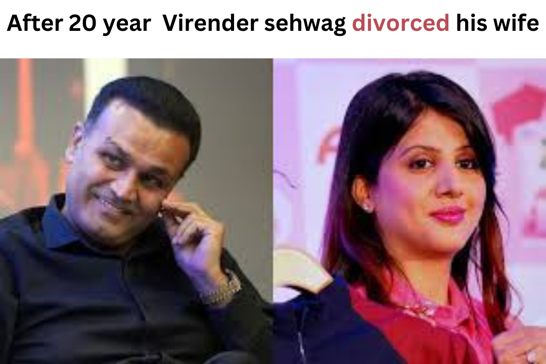 Virendra Sehwag Divorced his wife